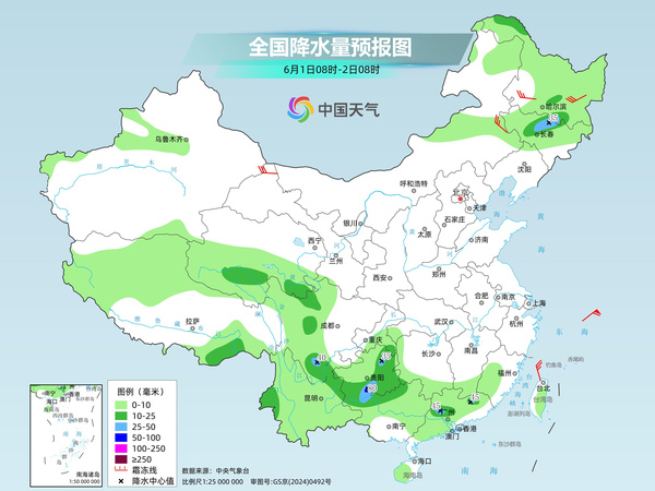 今明两天全国高温逐渐增多 南方降雨明天起再度发展